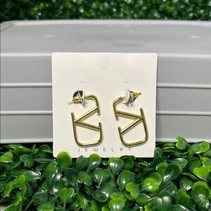 Gold Geometric Earrings